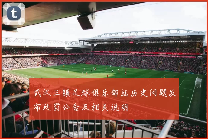 武汉三镇足球俱乐部就历史问题发布处罚公告及相关说明
